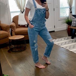 Denim Overalls